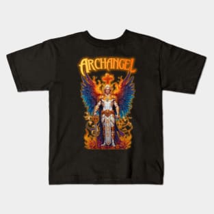 Archangel Michael Kids T-Shirt